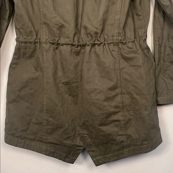 Betabrand Women's Gray Hue of Green Utility Jacket Coat‎ Size Small - Picture 7 of 8